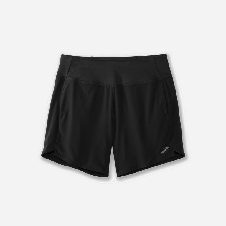 Brooks Chaser 7 NZ - Women's Running Shorts - Black (61740-EYRX)